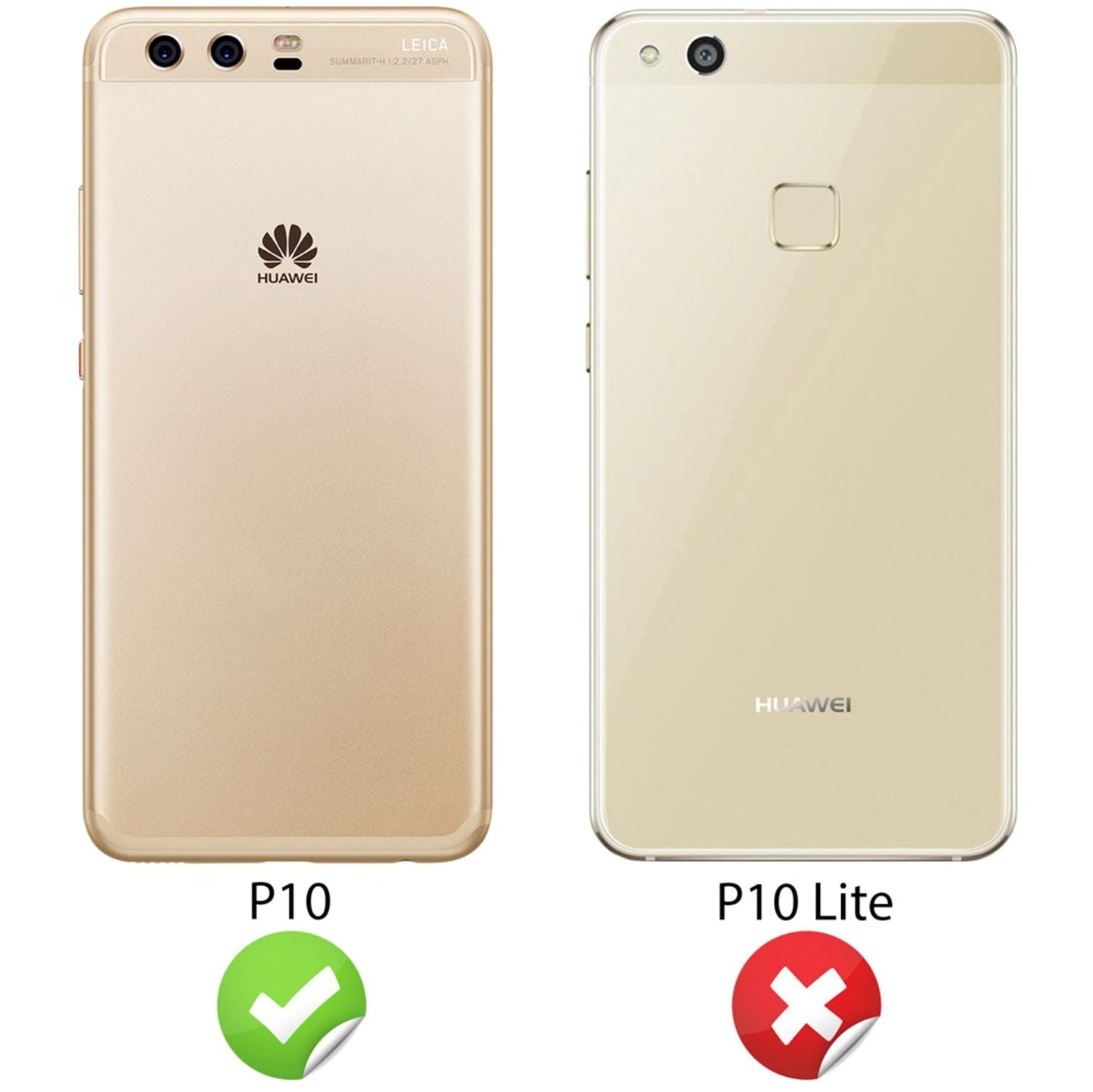 NALIA Huawei P10 Hülle AirFlex - Transparente Klarheit Dicke 0,3 mm Passform Huawei P10 Stoßfest