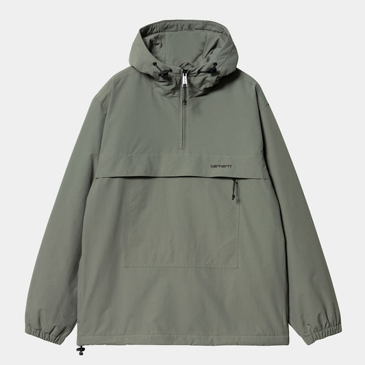 Carhartt WIP Windbreaker Pullover (Winter) - Smoke Green / Black