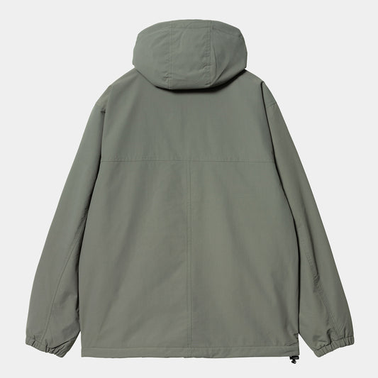 Carhartt WIP Windbreaker Pullover (Winter) - Smoke Green / Black