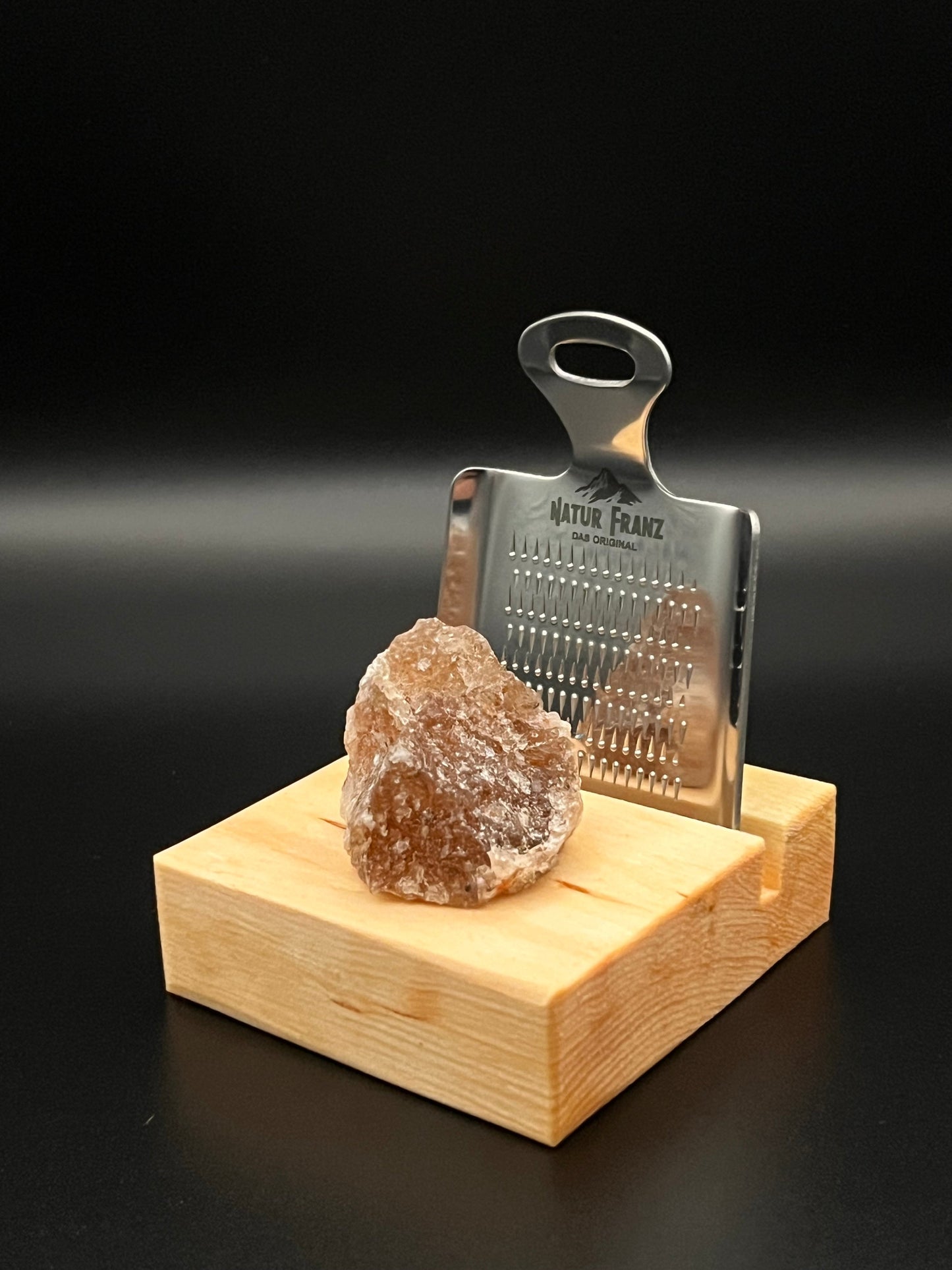 Die Reiberei. Set aus Reibe, Board und 4 Salzsteinen