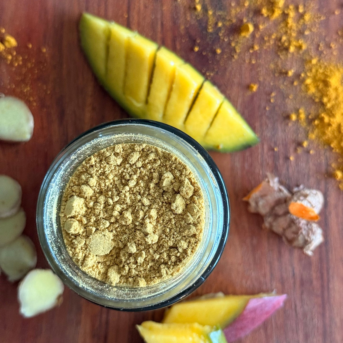 Ingwer Shot Mix mit Mango