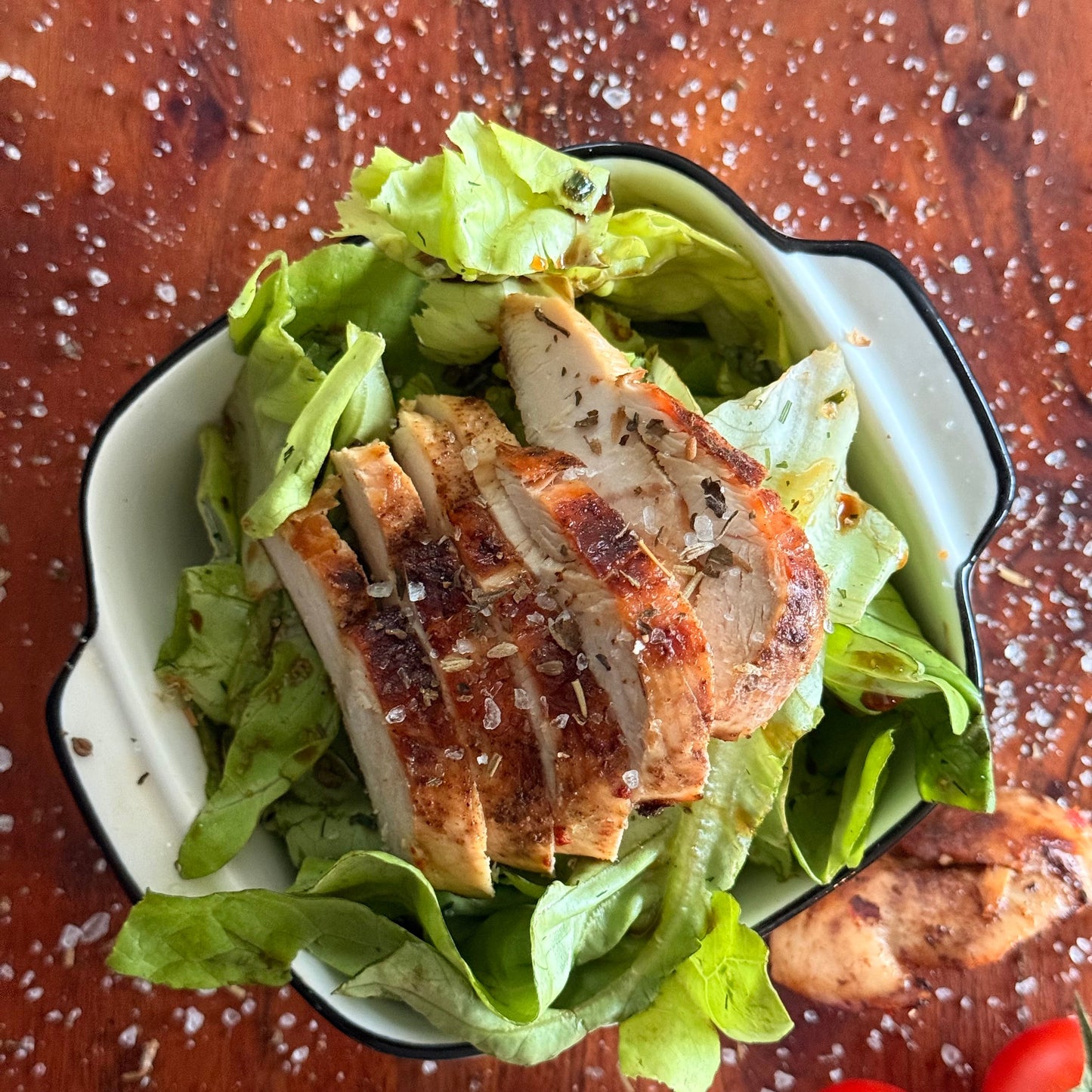 Sare mediteraneană Naturfranz cu arome de plante: rozmarin, busuioc, cimbru, anason, flori de lavandă - 250 g granulație fină