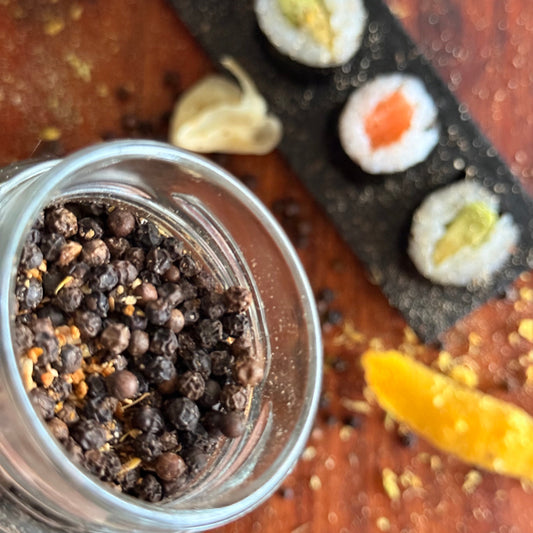 NATURFRANZ Combinație de arome fructate și picante cu ardei citric - Conținut 50 g, Dimensiune compactă