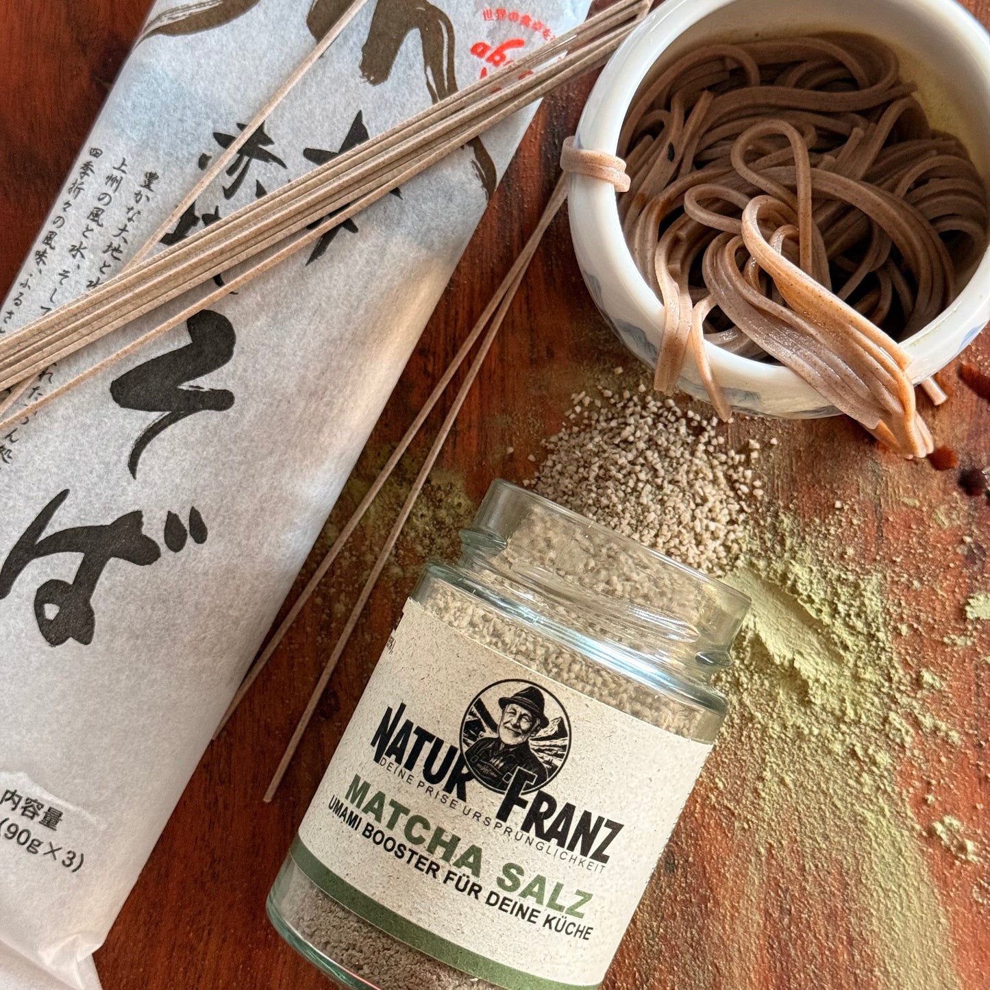 Japanisches Matcha Salz