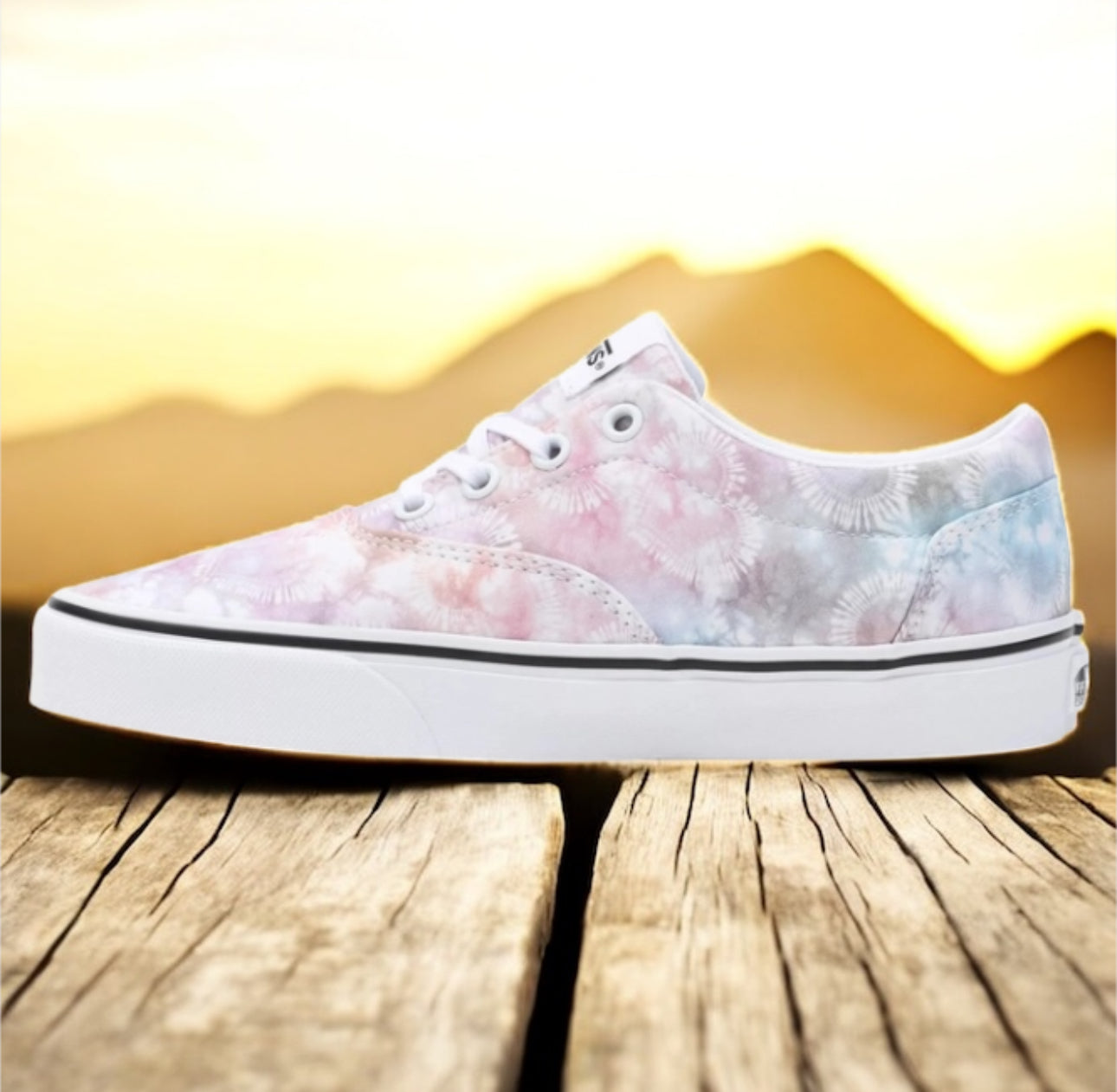 Vans Dohney Heart Tie Dye Damen Sportschuhe