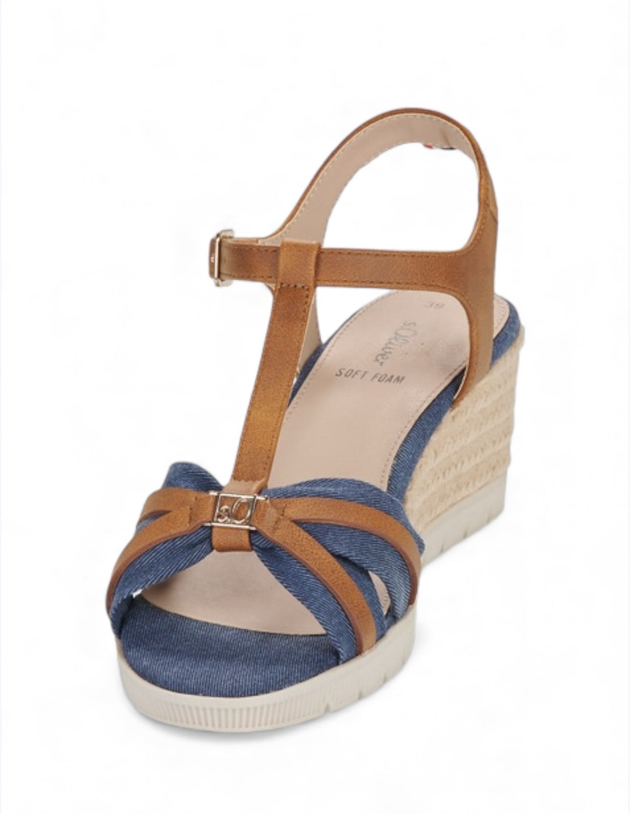 s.Oliver M2871442 Damen Sandalen mit Keilabsatz