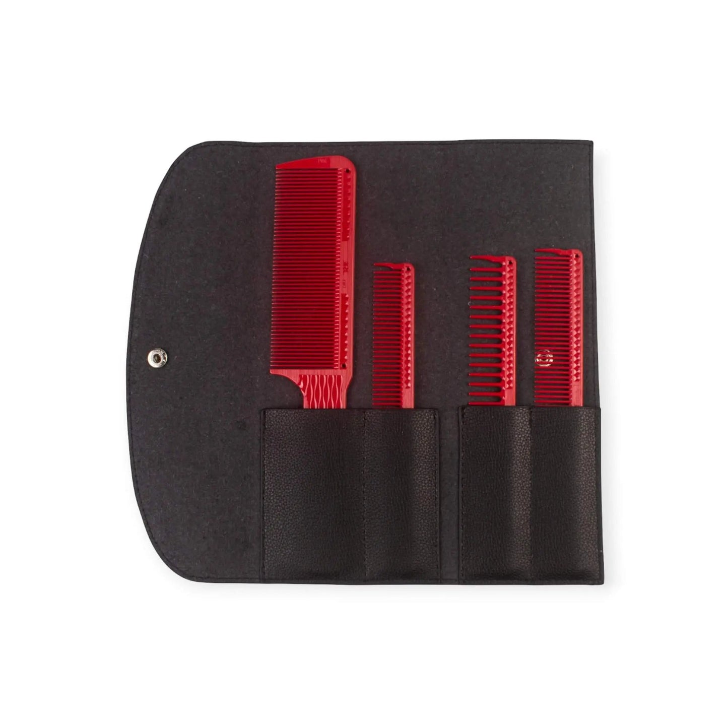 JRL - Piepteni de frizerie roșii (Set)