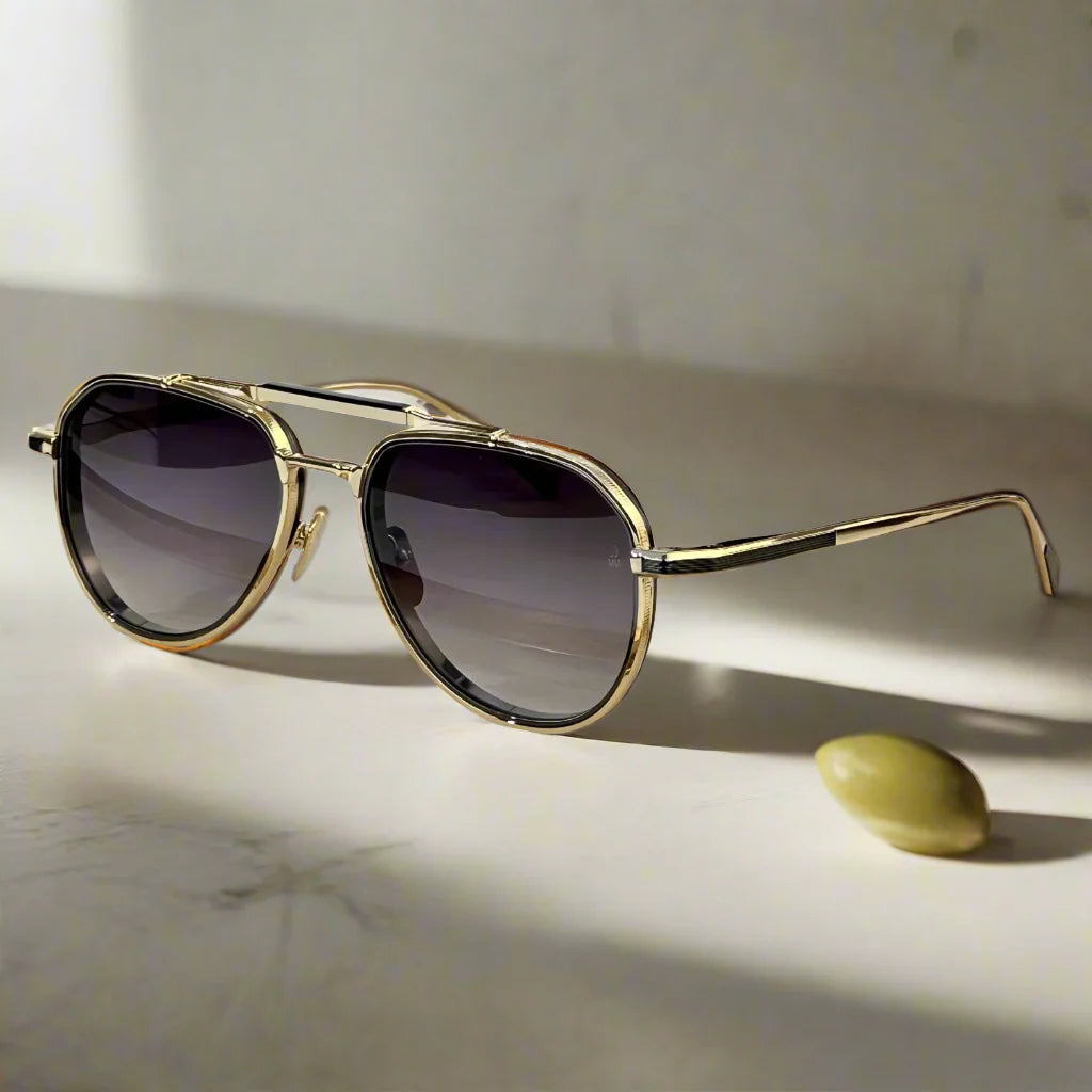 Jacques Marie Mage COMMANDER sunglasses bold premium titanium frame
