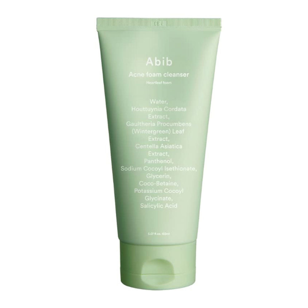 Abib Acne Foam Cleanser - Sanfte Reinigung Für Haut Kapazität 150, Salicylsäure