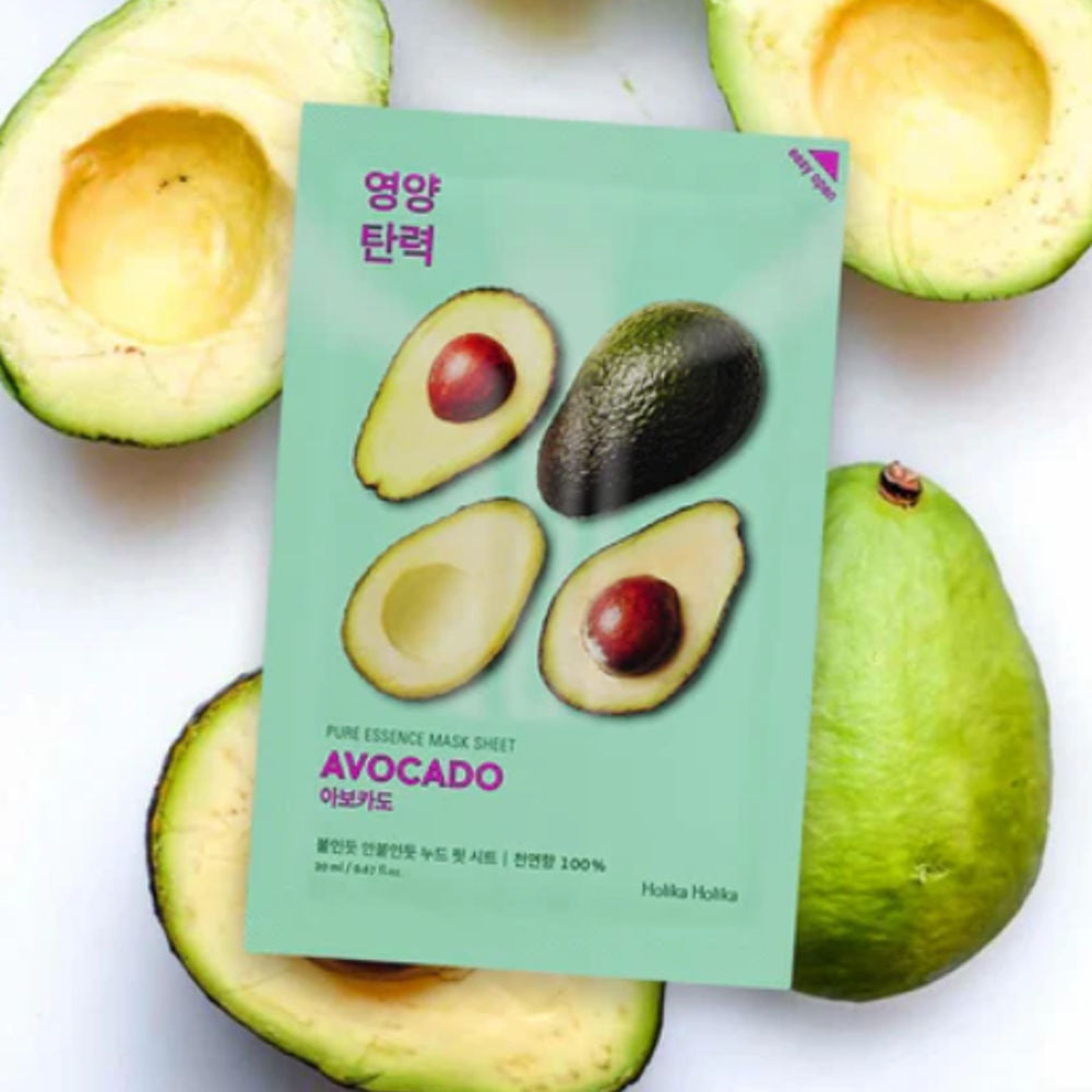Holika Holika | Pure Essence Mask Sheet - Avocado - 23 ml