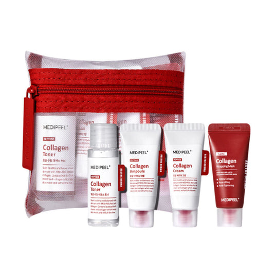 MEDI-PEEL Red Lacto Collagen Trial Kit Anti-Aging Pflege - 4x5ml Reisetauglich