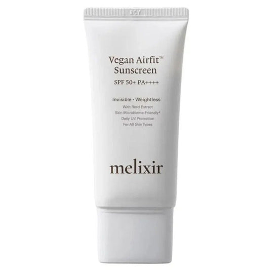 Melixir Vegan Airfit Sonnencreme Leichte Textur - Kapazität 50 ml SPF 50