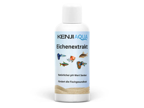 Kenji Aqua Eichenextrakt Ph-Wert Senken - Dosierung 15 ml/200 L KH-Senkung