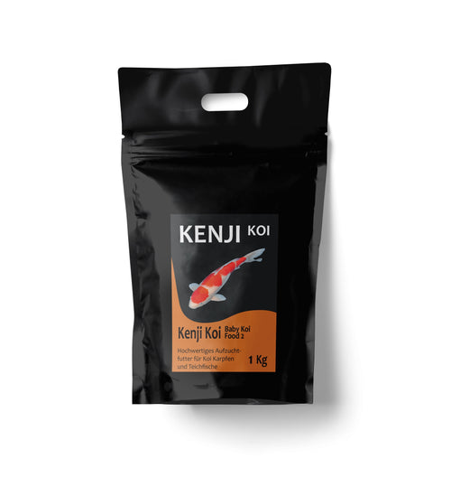 KENJI KOI Baby Koi Food 2 - Hochverdauliches Jungfischfutter 1 kg 0.8-1.2 mm