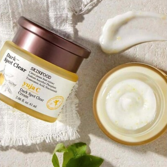 SKINFOOD Yuja C Dark Spot Clear Cream Aufhellende - 61 Ml Leichte
