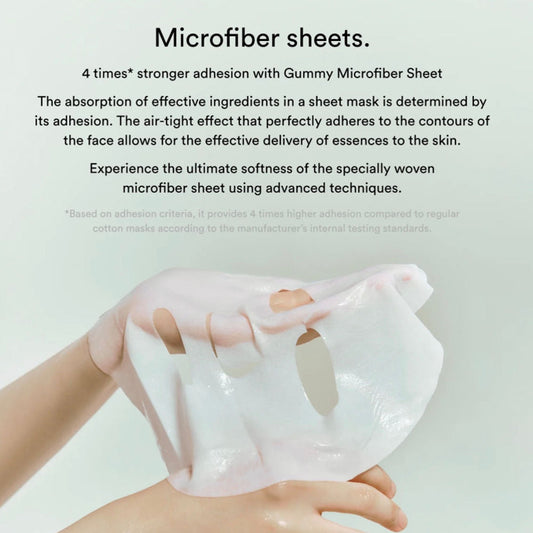 Abib Gummy Sheet Mask Heartleaf Sticker - Beruhigende Hautmaske 27 Ml 12x21 Cm