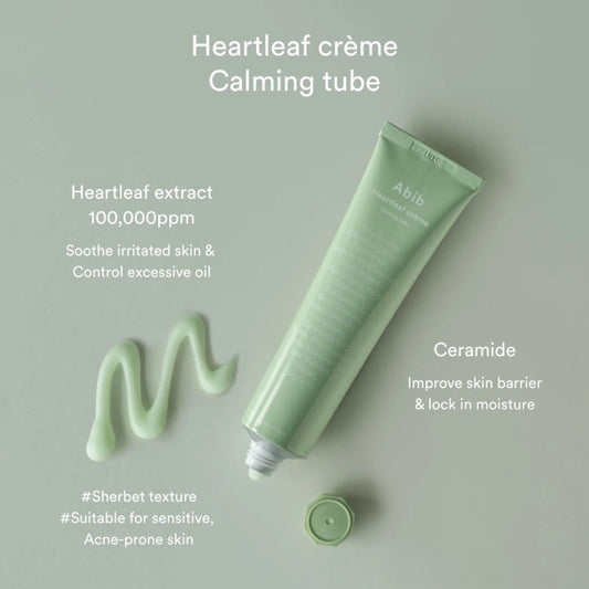 Abib Heartleaf Cream Beruhigende Hautpflege - Hoch Herzblattanteil 75 ml