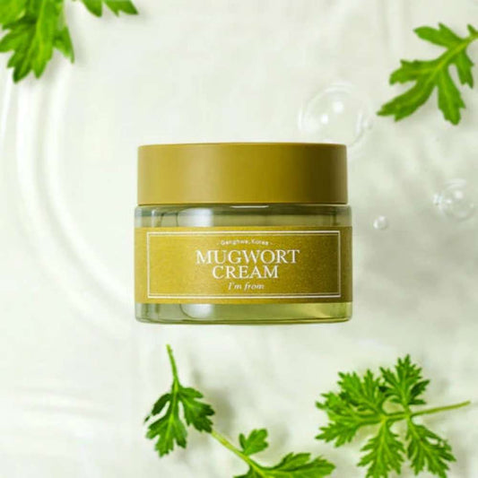 I'm From I Mugwort Cream Beruhigende Gesichtscreme-50 g Beifuß-Extrakt
