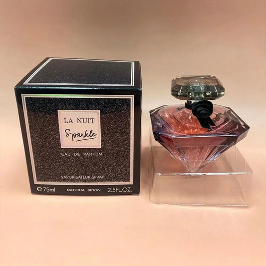 La nuit sparkle diamond perfume for women long lasting floral fruity scent, perfect gift