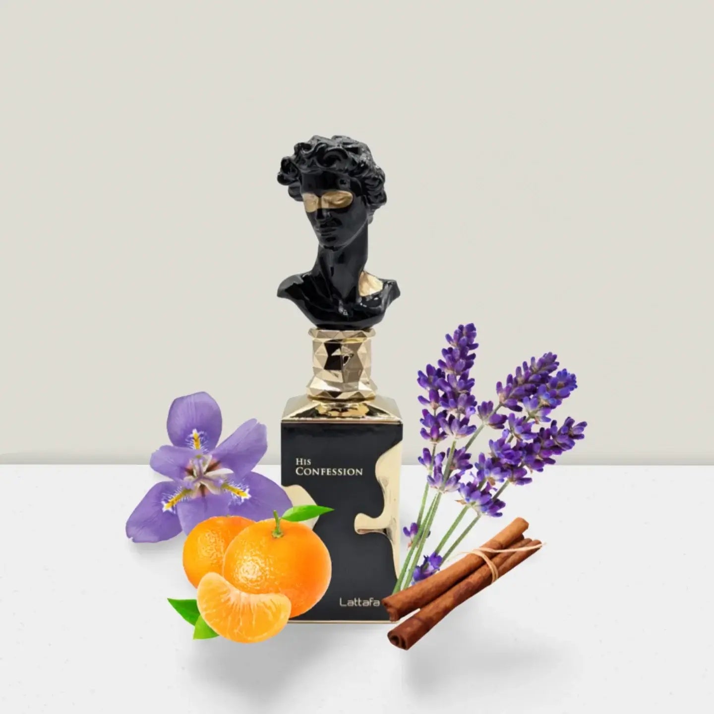 Lattafa His Confession Kraftvoller Duft - 100 ml, Eau de Parfum, Standardflakon