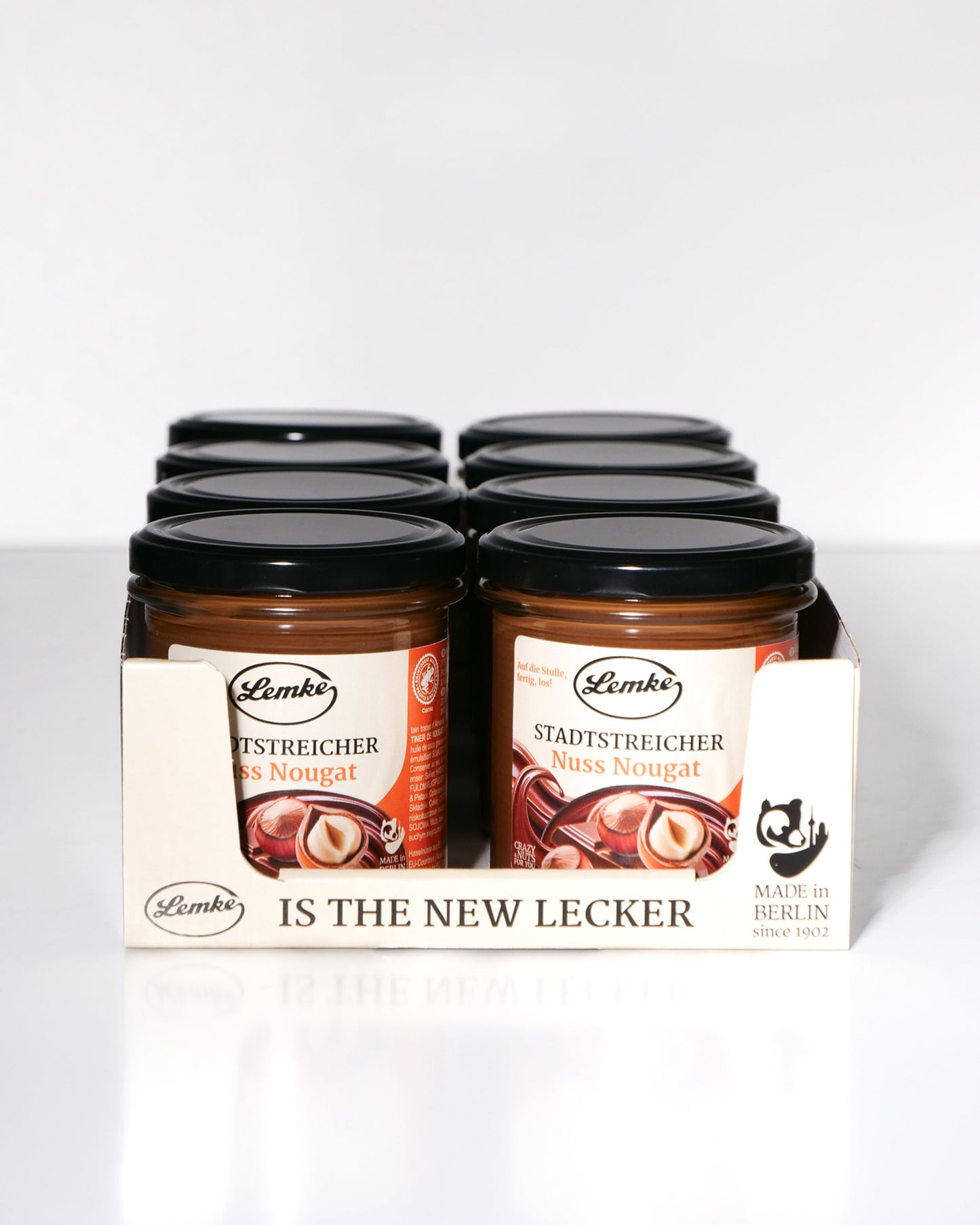 Cremă de nuga cu nuci City Stroller - Caracteristică principală: Cremă de nuga cu nuci, 17% miez de alune, cremă dulce