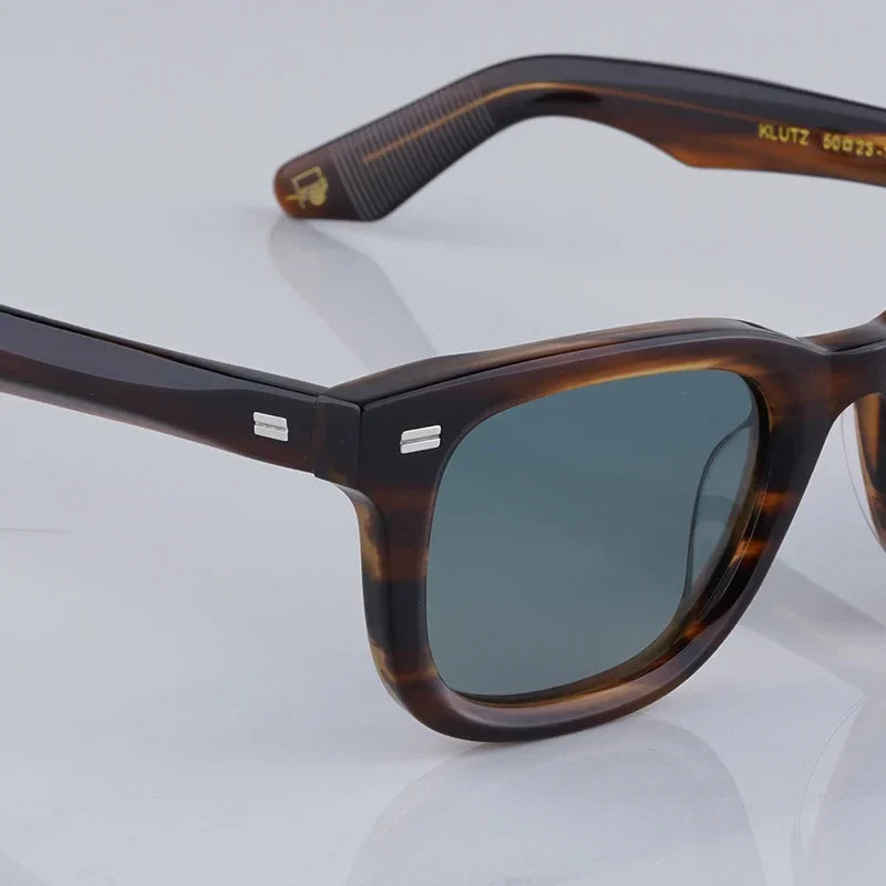 Lemtosh KLUTZ rectangle sunglasses vintage inspired acetate luxury