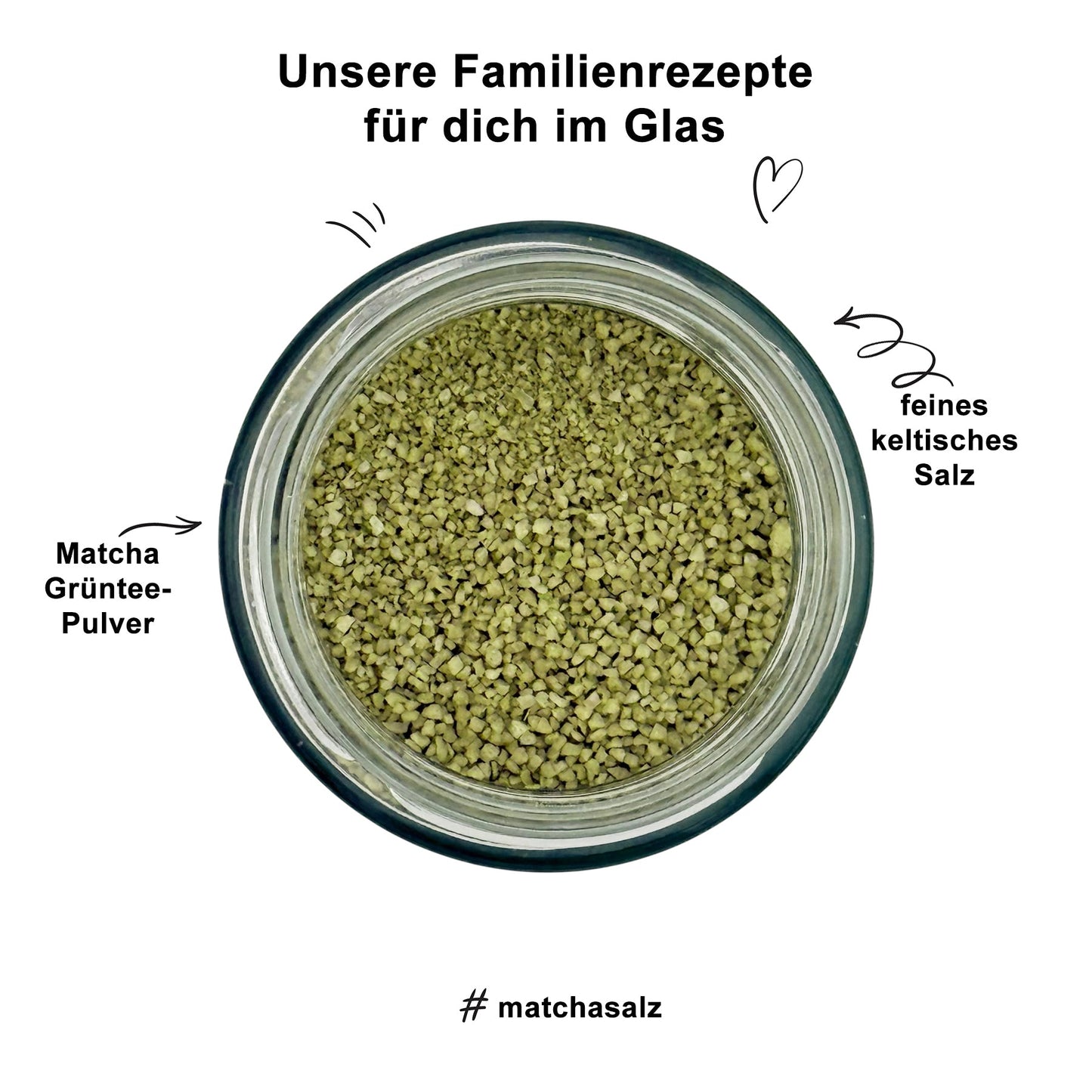 Japanisches Matcha Salz