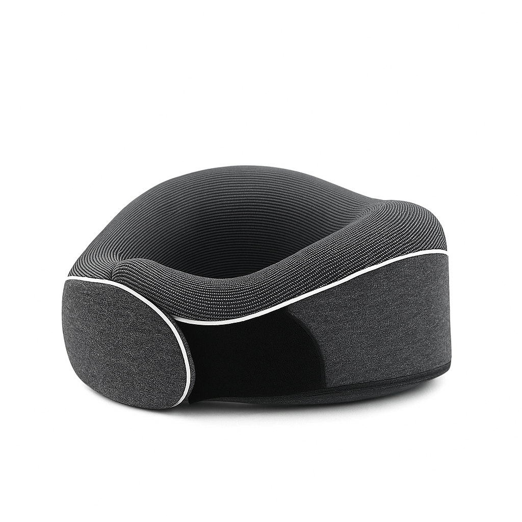 Pernă de gât pentru un somn odihnitor după transplantul de păr – compactă, confortabilă și ideală pentru călătorii