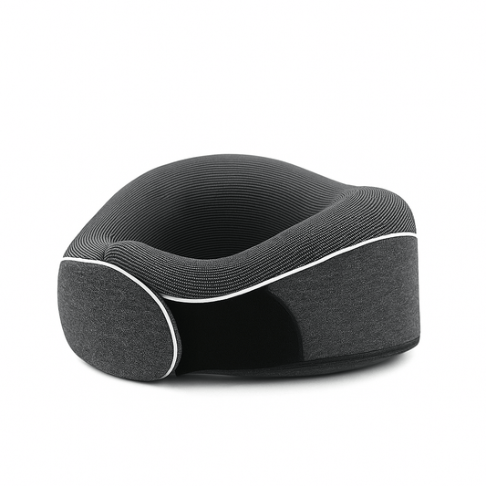 Pernă de gât pentru un somn odihnitor după transplantul de păr – compactă, confortabilă și ideală pentru călătorii