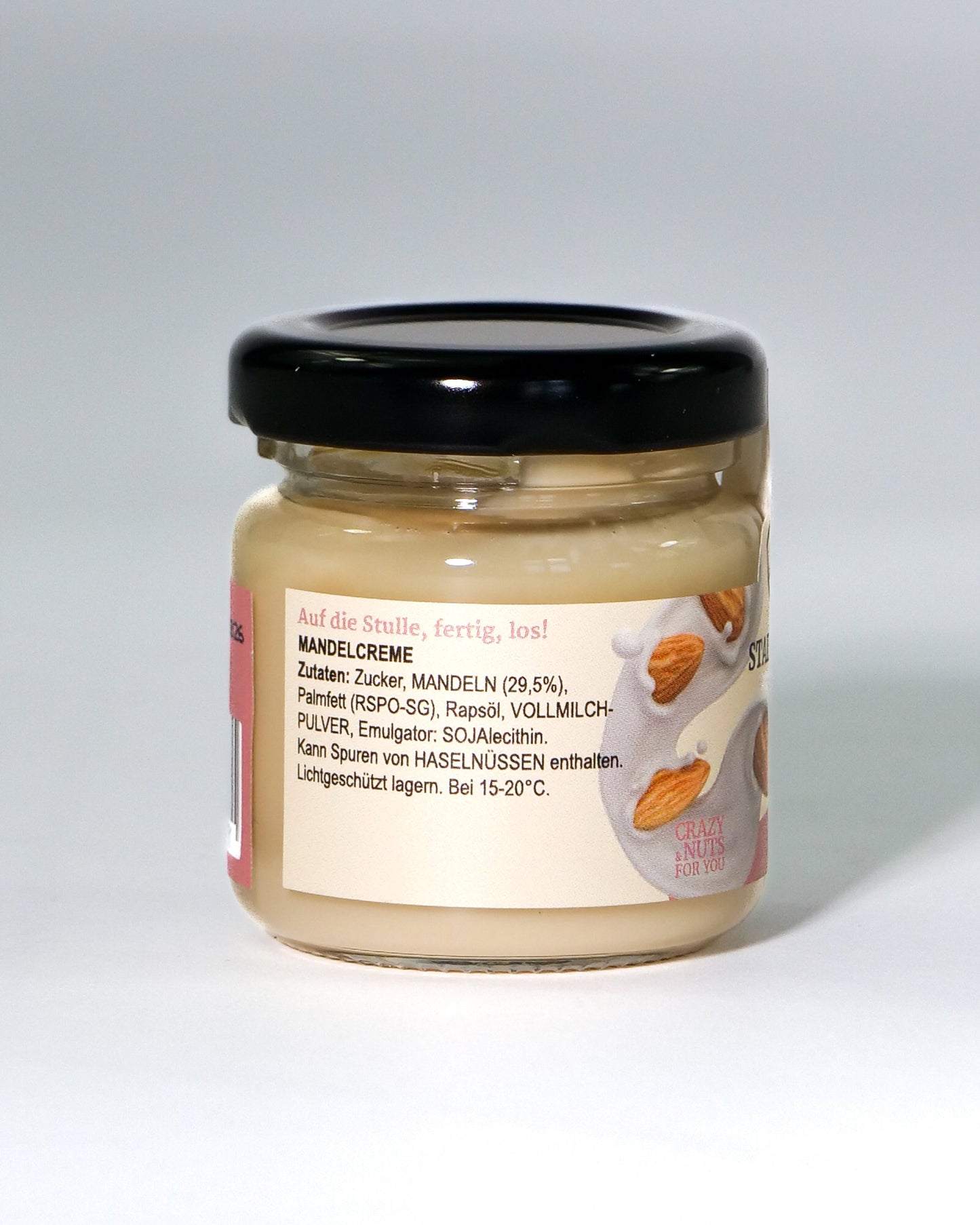 Cremă de migdale Lemke Little City Wanderer - Conținut 125 g Migdale 29,5%