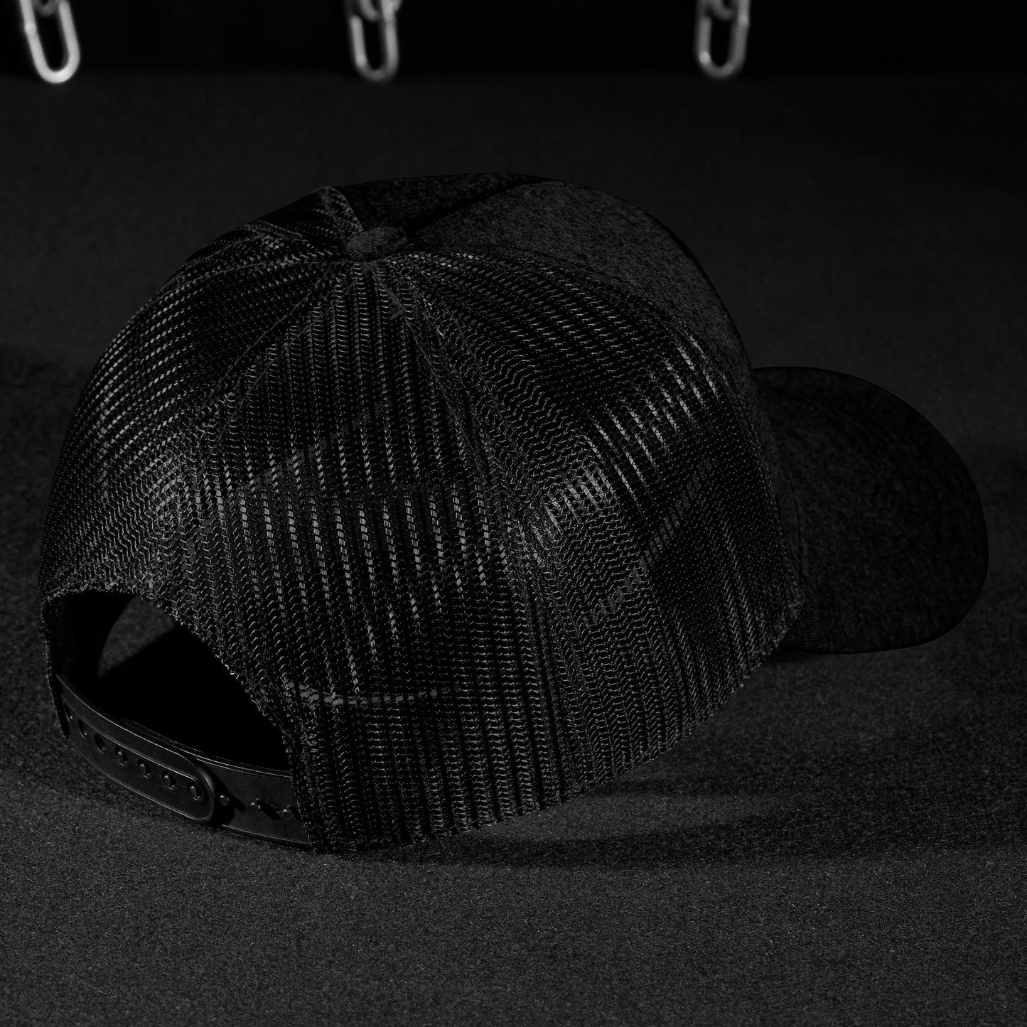 Trucker Basecap - Black & Black