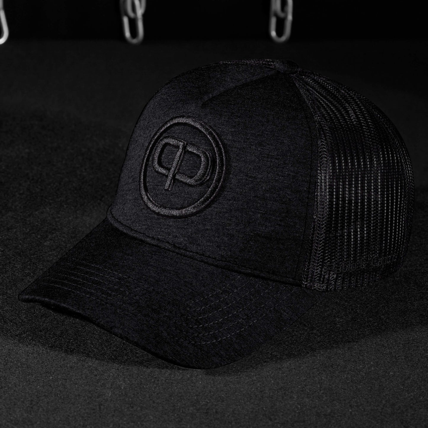 Trucker Basecap - Black & Black