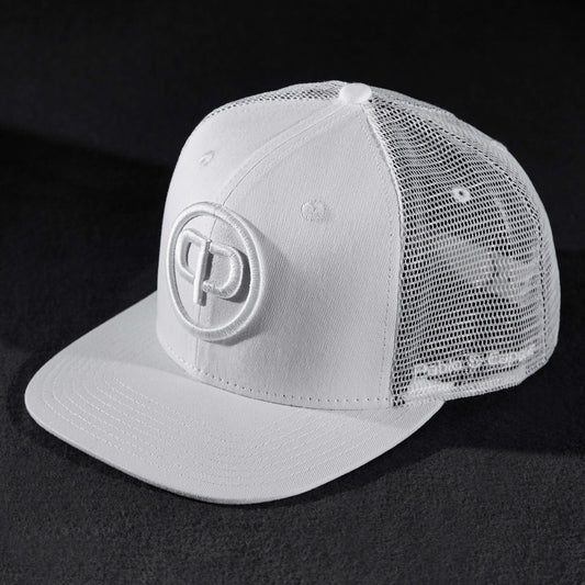 Trucker Cap - White & White