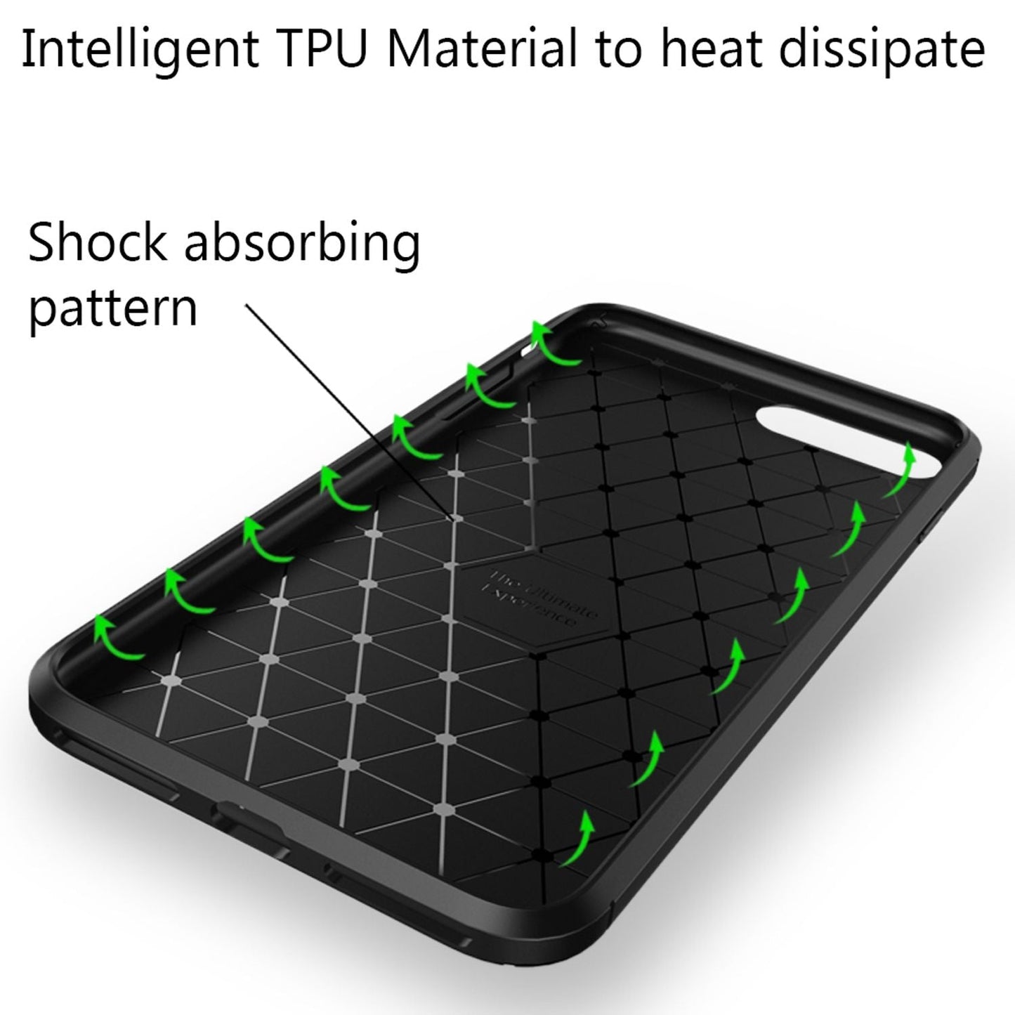 NALIA Handy Hülle Vortex Carbon Style Case - Kapazität N/A, Leistung N/A, Größe 5,5 Zoll