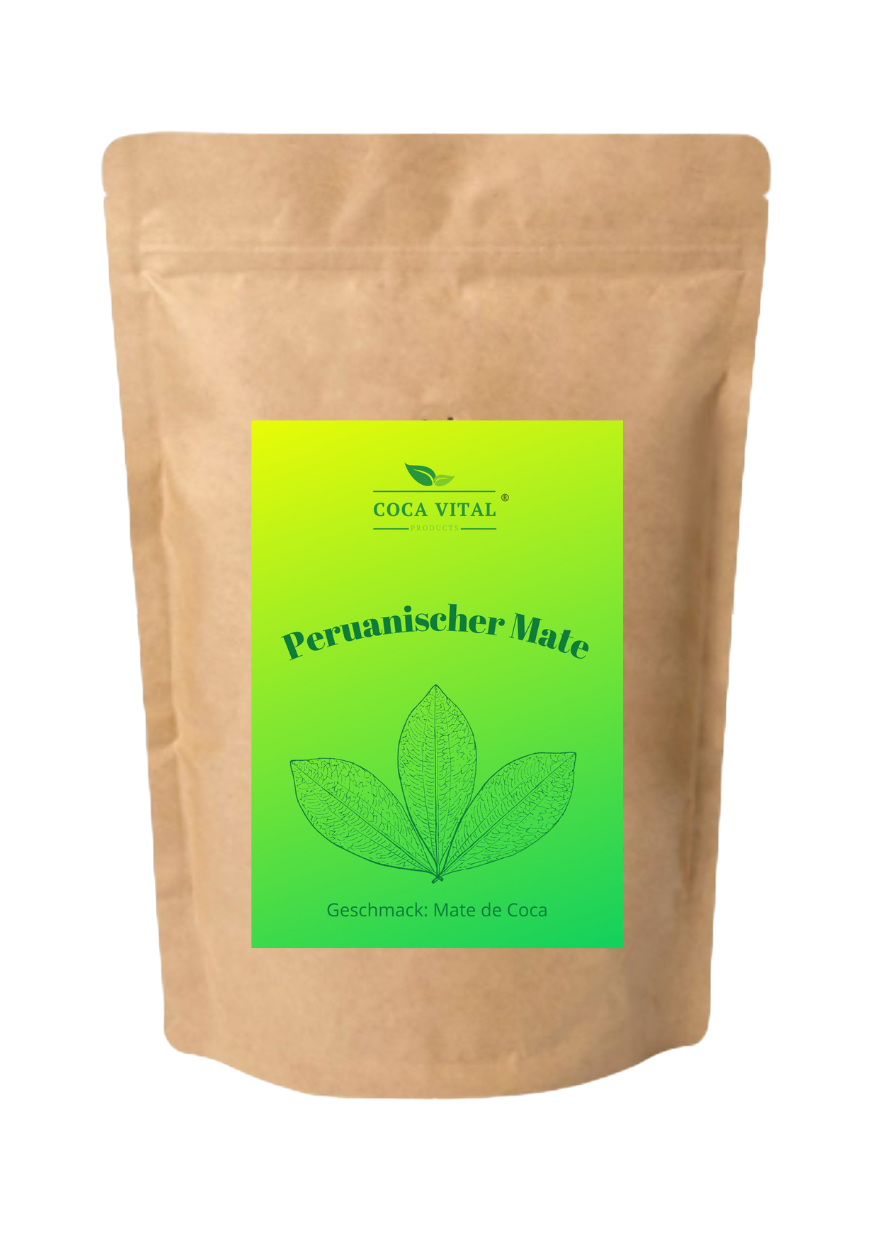 Coca Vital Peruvian Mate Caracteristici principale - Conținut 100 g, dimensiuni 12x6 cm, origine Anzi