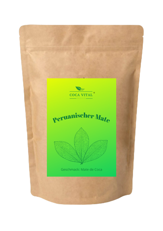 Coca Vital Peruvian Mate Caracteristici principale - Conținut 100 g, dimensiuni 12x6 cm, origine Anzi