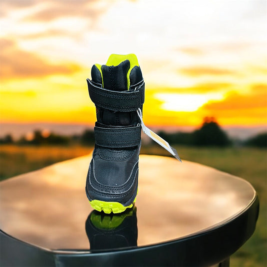 Geox HIMALAYA BB ABX C - NYL+DBK Ghete pentru copii negre