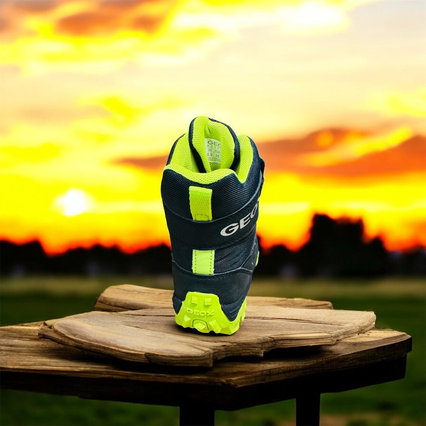 Geox HIMALAYA BB ABX C - NYL+DBK Ghete pentru copii negre