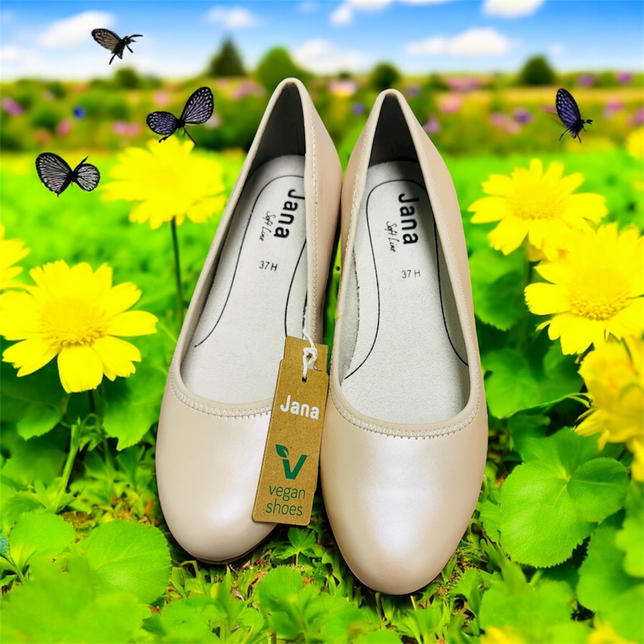 Jana Vegan Damen Pumps