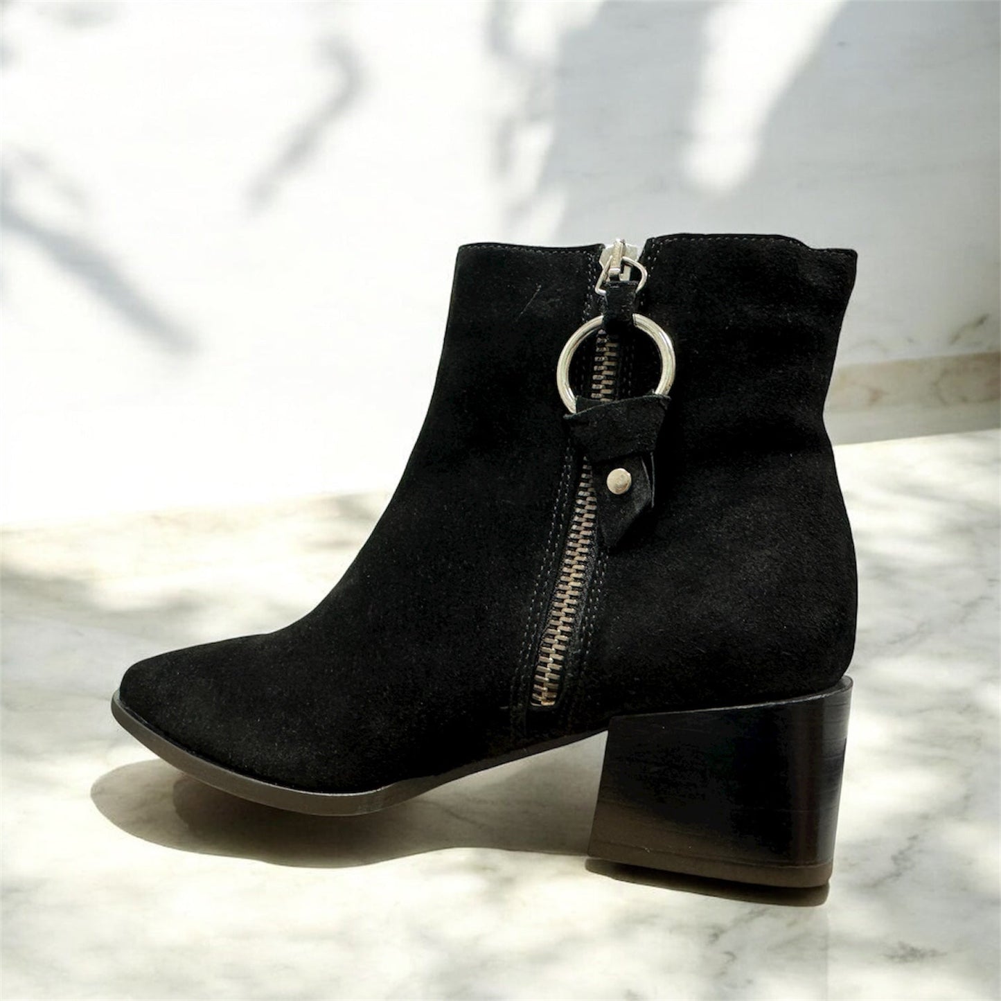 André Errol Damen Leder Winter Stiefeletten