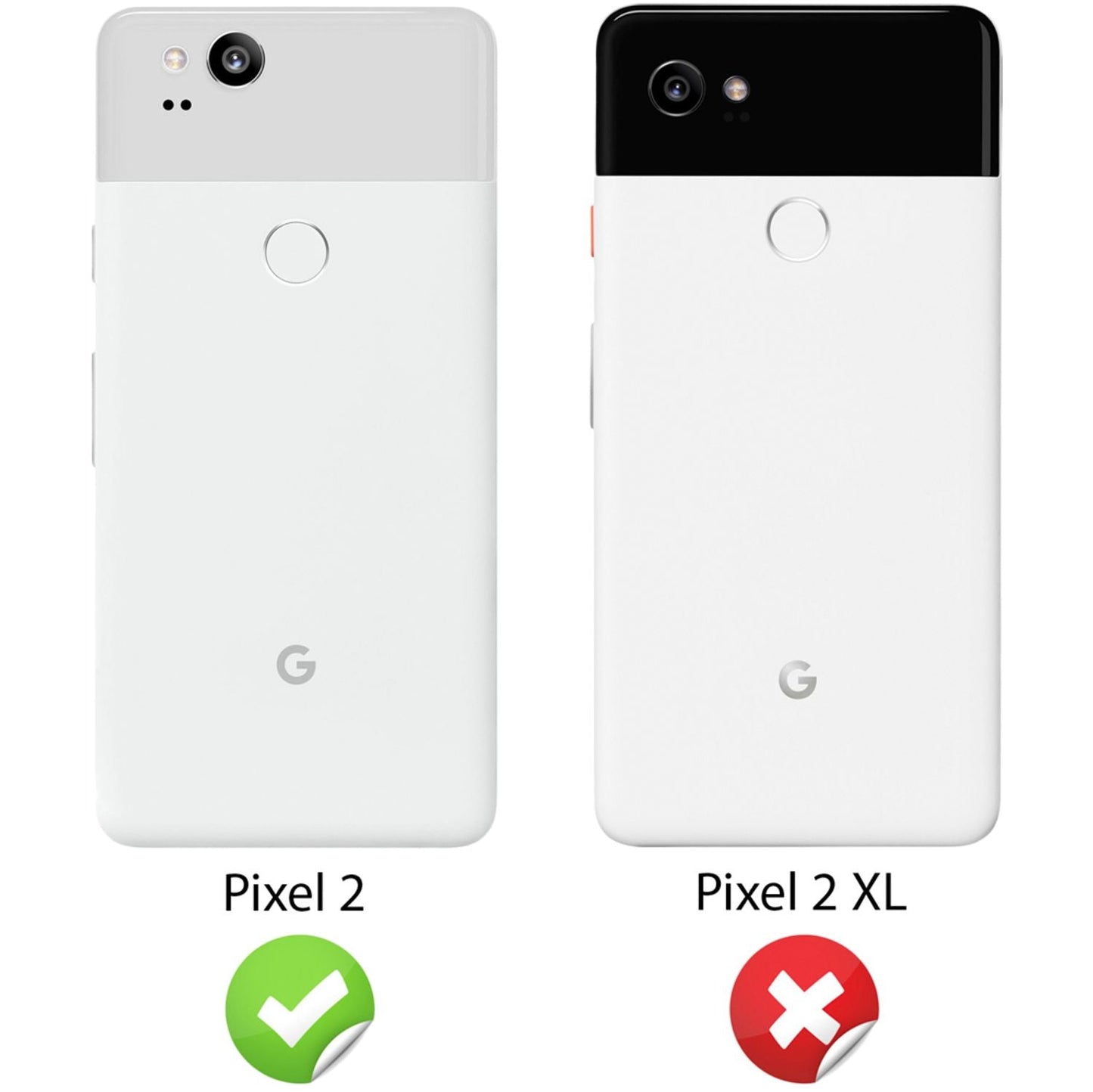 Husă de telefon NALIA pentru Google Pixel 2, husă subțire de protecție din silicon