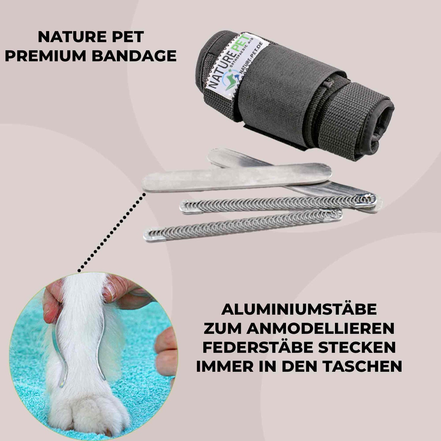 Stabilisierungs Handgelenkbandage für Hunde