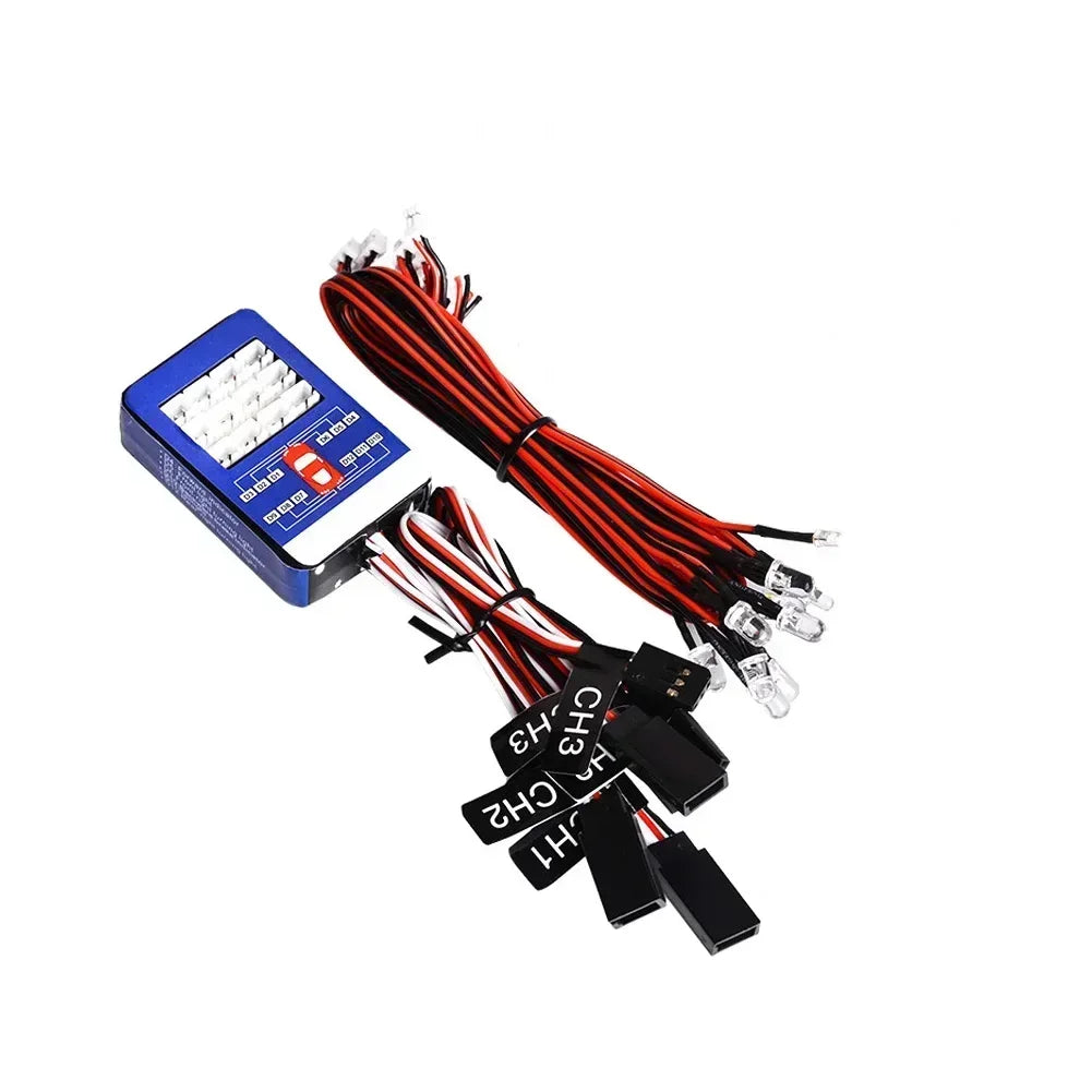 TAMIYA professional remote control model car lamp group rc car lamp simulation linkage third channel controllable turn signal