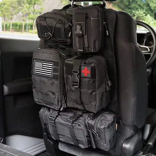 Auto-Organizer 2025: Multifunktionales 55x37CM 600D - Car Back Seat Collection