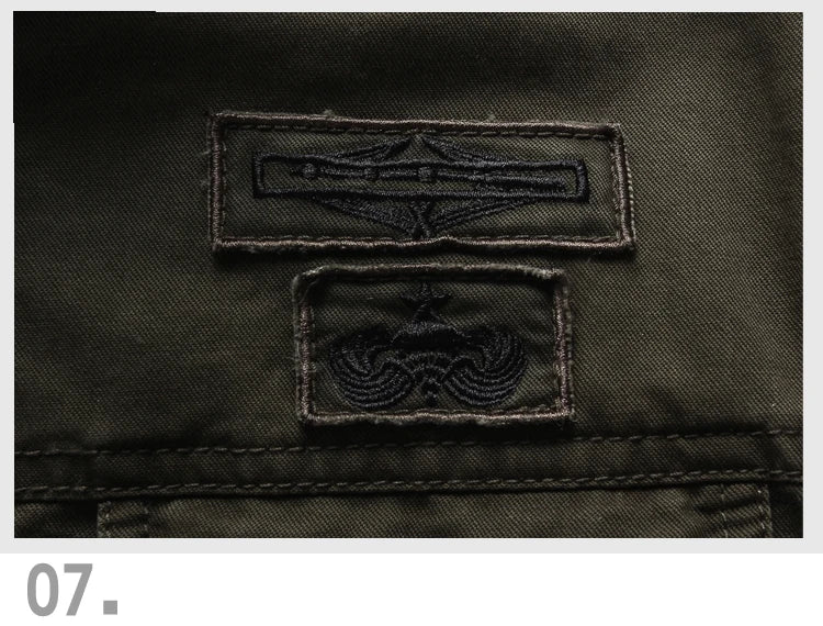 Alpha Military Jacke Casual - Baumwolle M-6XL Taschen