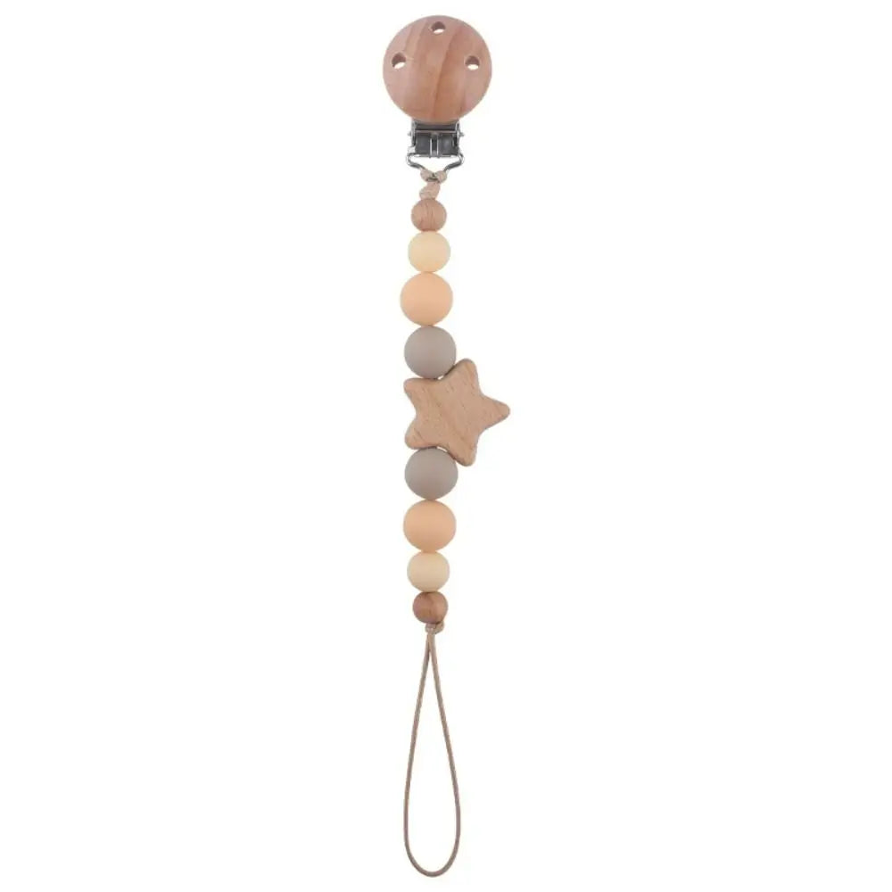 Cute Silicone Baby Pacifier Clips Silicone Pacifier Chain Nipple Bracket Holder For Nipples Toddler Toys Baby Shower Gift