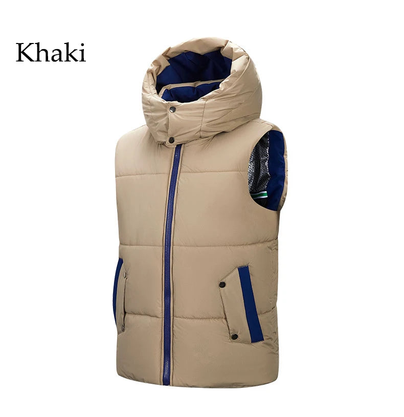 Ippolich Weste Winddicht - Kapuze, Gr. L, Polyester