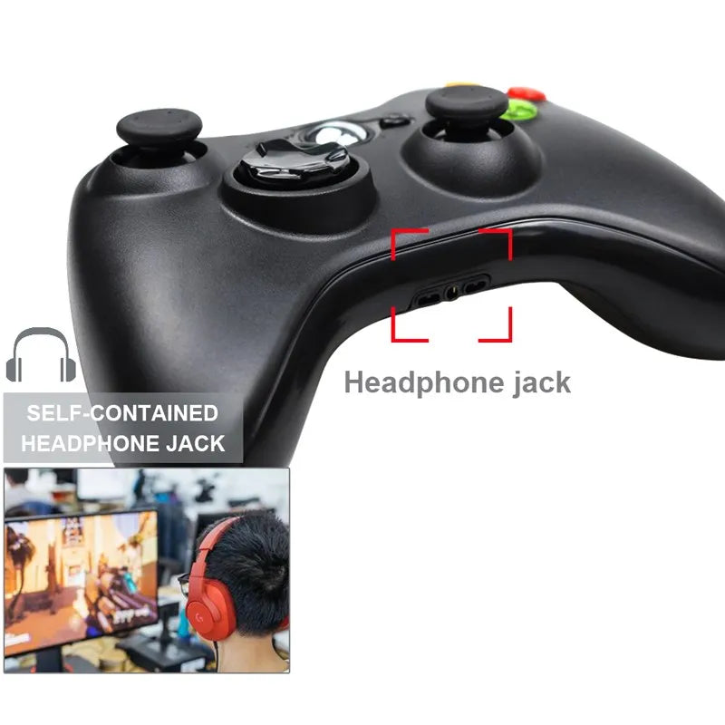 USB Verkabelt Controller Für Xbox 360 /360 Slim Konsole Gamepad Joypad Für PC Joystick Für XBOX360 Konsole Für PC Windows 7,8,10,11