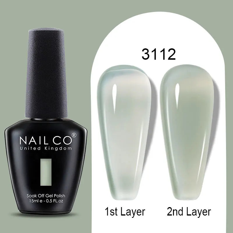 NailCO Gel Nail Polish Nail Art Translucent Vernis Semi Permanent UV LED Lamp Gel Manicure for Gel Polish Nail Glue Productos