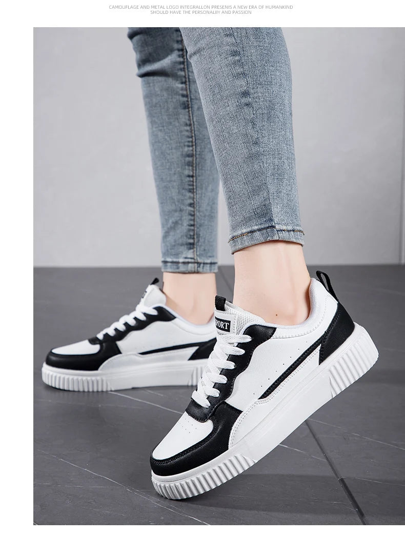 Women Casual Shoes Fashion Breathable Walking Flat Shoes Sneakers White Female Footwear Sports Running Outdoor Walking Shoe